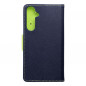 Samsung Galaxy A35 Book Handytaschen Fancy Book Marine / Limette