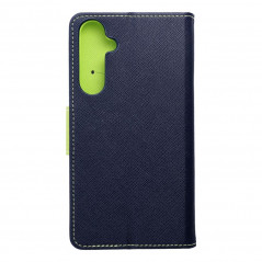 Samsung Galaxy A55 Book Handytaschen Fancy Book Marine / Limette