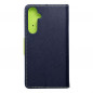 Samsung Galaxy A55 Book Handytaschen Fancy Book Marine / Limette