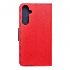 Samsung Galaxy A35 Book Handytaschen Fancy Book Rot / Marine