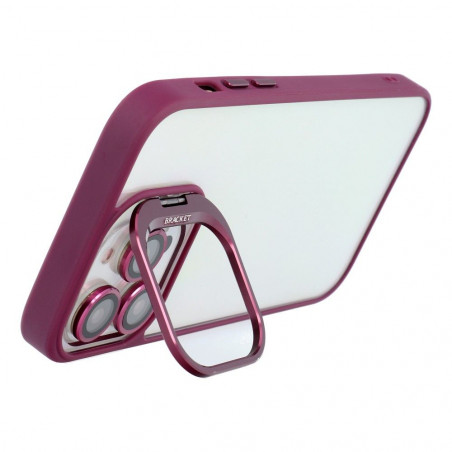 Apple iPhone 15 Pro Max Hülle Bracket Dunkellila