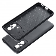 XIAOMI Redmi 12C Hülle Carbon premium Elegant  Schwarz