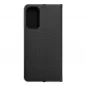 Samsung Galaxy A15 5G Book Handytaschen LUNA Book Carbon Kohlenstoff-Faser, Elegant  Schwarz