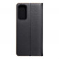 Samsung Galaxy A15 5G Book Handytaschen LUNA Book Gold Elegant  Schwarz