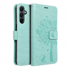 Samsung Galaxy A15 5G Book Handytaschen MEZZO Book Baum  Grün