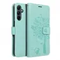 Samsung Galaxy A15 5G Book Handytaschen MEZZO Book Baum  Grün