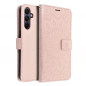 Samsung Galaxy A15 5G Book Handytaschen MEZZO Book Mandala  Roségold