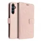 Samsung Galaxy A15 5G Book Handytaschen MEZZO Book Mandala  Roségold