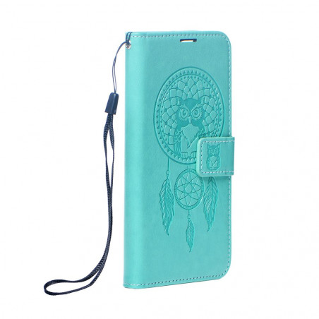 Samsung Galaxy A15 5G Book Handytaschen MEZZO Book Traumfänger  Grün