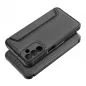 Samsung Galaxy A15 5G Book Handytaschen Razor Book Kohlenstoff-Faser, Kohlenstoffmuster  Schwarz
