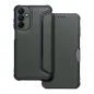Samsung Galaxy A15 5G Book Handytaschen Razor Book Kohlenstoff-Faser, Kohlenstoffmuster  Dunkelgrün