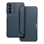 Samsung Galaxy A15 5G Book Handytaschen Razor Book Kohlenstoff-Faser, Kohlenstoffmuster  Blau