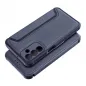 Samsung Galaxy A15 5G Book Handytaschen Razor Book Kohlenstoff-Faser, Kohlenstoffmuster  Blau
