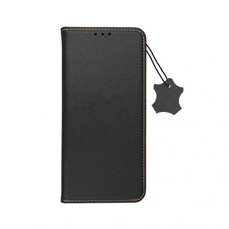 Samsung Galaxy A15 5G Book Handytaschen Leather case SMART PRO Elegant  Schwarz