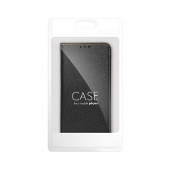 Samsung Galaxy A15 5G Book Handytaschen Leather case SMART PRO Elegant  Schwarz