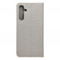 Samsung Galaxy A25 5G Book Handytaschen LUNA Book Gold Elegant  Silber