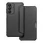 Samsung Galaxy A25 5G Book Handytaschen Razor Book Kohlenstoff-Faser, Kohlenstoffmuster  Schwarz