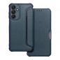 Samsung Galaxy A25 5G Book Handytaschen Razor Book Kohlenstoff-Faser, Kohlenstoffmuster  Blau