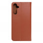 Samsung Galaxy A25 5G Book Handytaschen Leather case SMART PRO Elegant  Braun