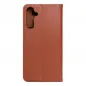 Samsung Galaxy A25 5G Book Handytaschen Leather case SMART PRO Elegant  Braun