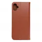Samsung Galaxy A05 Book Handytaschen Leather case SMART PRO Elegant  Braun