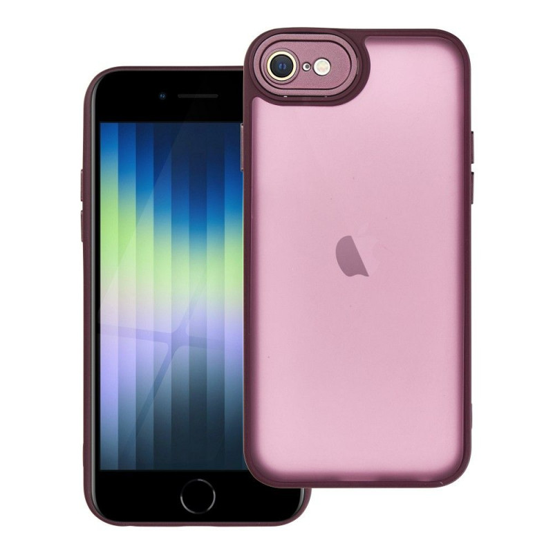 Apple iPhone SE 2022 5G Hülle VARIETE Elegant  Lila (Purple)