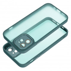 Apple iPhone 12 Hülle VARIETE Elegant  Dunkelgrün