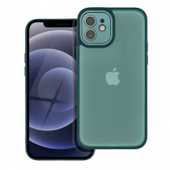 Apple iPhone 12 Hülle VARIETE Elegant  Dunkelgrün