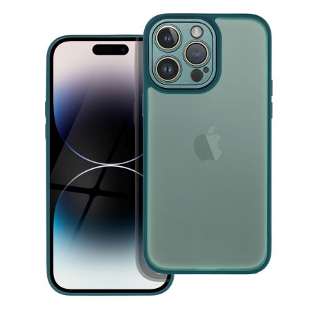 Apple iPhone 14 Pro Max Hülle VARIETE Elegant  Dunkelgrün