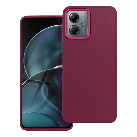 Motorola Moto G14 Hülle FRAME Elegant  Lila (Purple)