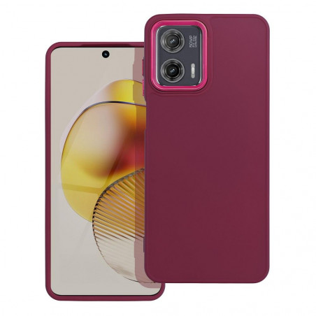 Motorola Moto G73 Hülle FRAME Elegant  Lila (Purple)