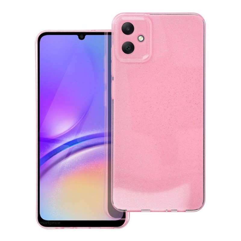 Samsung Galaxy A05 Hülle CLEAR 2mm BLINK Rosa