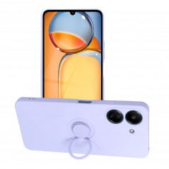 XIAOMI Redmi 13C Hülle Silicone ring Lila (Violet)