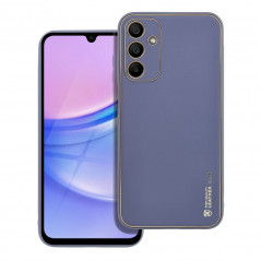 Samsung Galaxy A15 5G Hülle Leather Blau