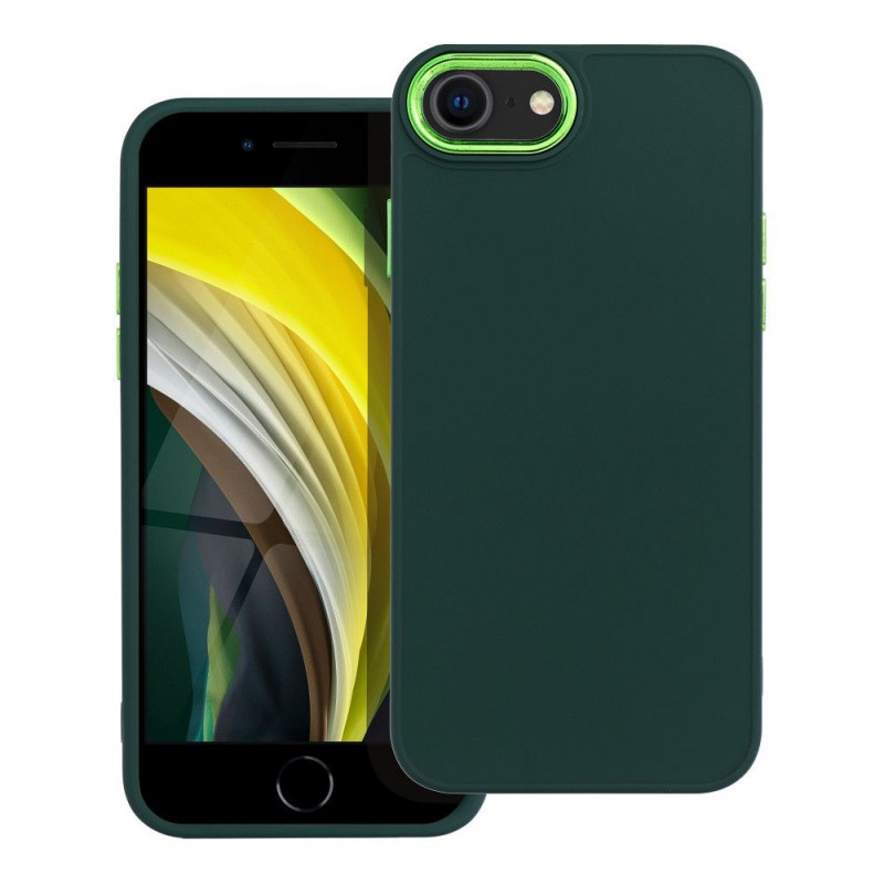 Apple iPhone SE 2020 Hülle FRAME Elegant  Grün