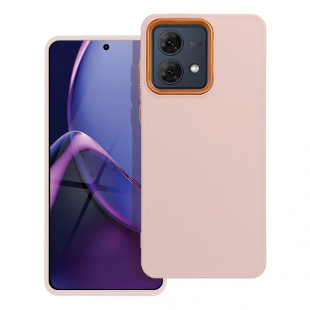 Motorola Moto G84 Hülle FRAME Elegant  Puderrosa