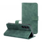 Samsung Galaxy A55 Book Handytaschen TENDER Book Grün