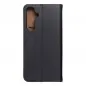 Samsung Galaxy A55 Book Handytaschen Leather case SMART PRO Elegant  Schwarz