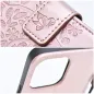 Samsung Galaxy A55 Book Handytaschen MEZZO Book Baum  Roségold