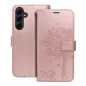 Samsung Galaxy A55 Book Handytaschen MEZZO Book Baum  Roségold