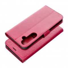 Samsung Galaxy A55 Book Handytaschen MEZZO Book Mandala  Magenta