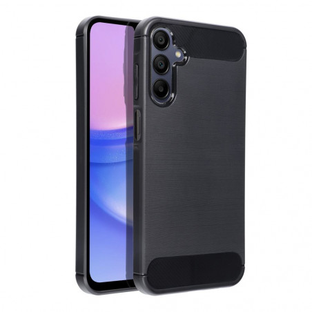 Samsung Galaxy A15 5G Hülle Carbon Elegant  Schwarz