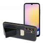 Samsung Galaxy A25 5G Hülle LEATHER Case Kickstand Schwarz
