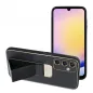 Samsung Galaxy A25 5G Hülle LEATHER Case Kickstand Schwarz