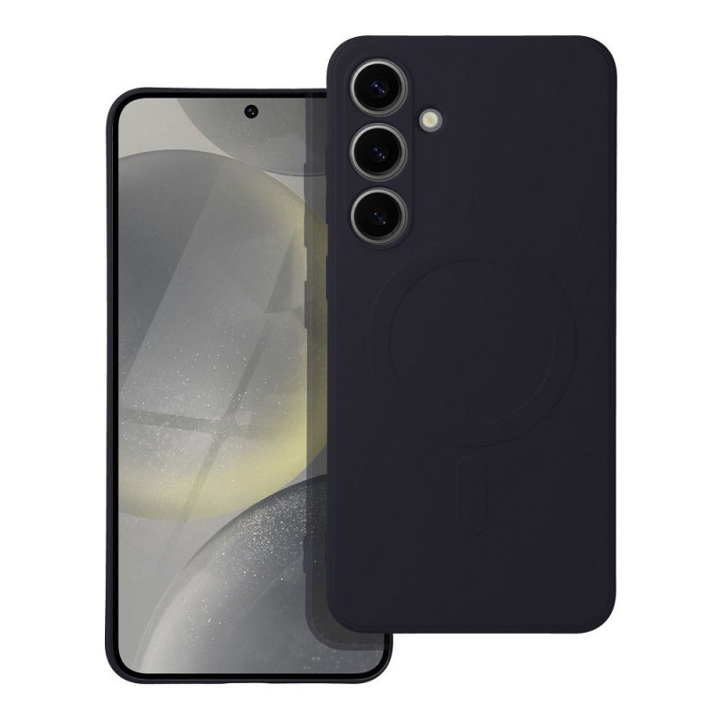 Samsung Galaxy S24 PLUS Hülle Silicone Mag Cover MagSAFE  Schwarz