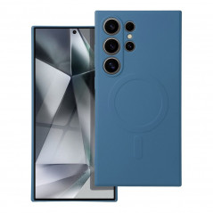 Samsung Galaxy S24 ULTRA Hülle Silicone Mag Cover MagSAFE  Blau