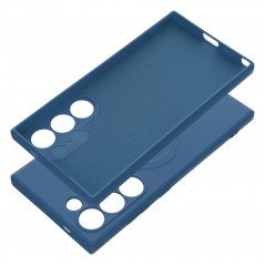 Samsung Galaxy S24 ULTRA Hülle Silicone Mag Cover MagSAFE  Blau