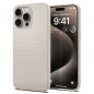 Apple iPhone 15 Pro Max Hülle Spigen  Liquid Air Natürliches Titan
