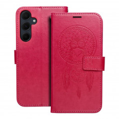 Samsung Galaxy A35 Book Handytaschen MEZZO Book Traumfänger  Magenta