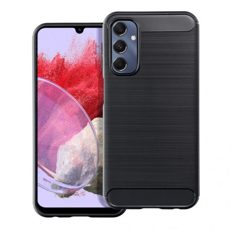 Samsung Galaxy M34 Hülle Carbon Elegant  Schwarz